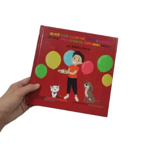Services d'impression offset personnalisée en gros couture livres à couverture rigide impression de livres à couverture rigide pour enfants