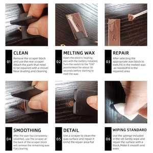 DIY Handy Laminate Tile or <strong>Wooden</strong> Floor Repairing Damage Wax Floor <strong>Repair</strong> <strong>Kit</strong> - Product Image 5