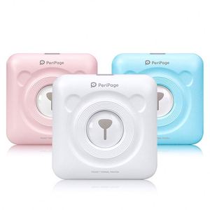 <span class=keywords><strong>PeriPage</strong></span> A6 Mini Imprimante Thermique Portable Papier Photo Imprimante Thermique de Poche 58mm Impression Sans Fil BT Android Imprimantes - Product Image 1