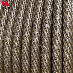 ブライトオイルスチールロープ電気ホイストウインチ固定バンドル鋼ケーブルリフティングスリングワイヤーロープ6*37スチールワイヤーロープ - Product Image 4