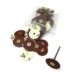 Disco de Lijado Central de Latón de 22 mm, Grano 80 #   120 #   320 #   Disco Abrasivo de Óxido de Aluminio para Herramientas Rotatorias de Joyería, Pulido y Esmerilado - Product Image 4