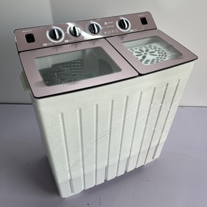 <span class=keywords><strong>Lavadora</strong></span> semiautomática de doble tina de gran capacidad con carga superior y secado eléctrico para RV, hoteles y pequeños dormitorios - ¡Nueva! - Product Image 6