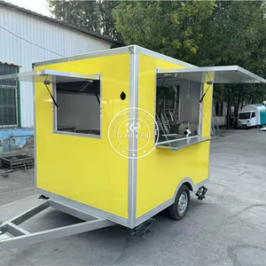 Camion de restauration remorque à tacos entièrement équipée cuisine mobile pizza café chariot camion de crème glacée barbecue remorque à aliments mobile bon marché - Product Image 3