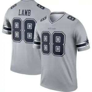 CeeDee Lamb Football Trikots 88 Hot Sale Genäht USA Football Sports VP Limited Spieler Trikot Versand bereit-Navy - Product Image 5