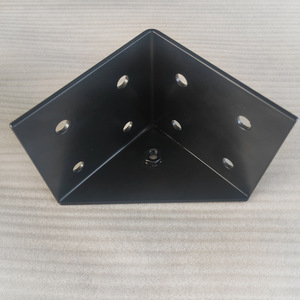 Soporte de esquina Ai Chen Q235 con recubrimiento en polvo para conectores de muebles de camas y sofás - Product Image 2