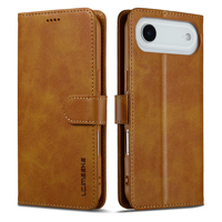 Étui portefeuille magnétique en cuir PU tendance pour iPhone 18 Pro, 17 Pro Max/17 Air/Pro/17 – Housse de protection avec compartiments pour cartes