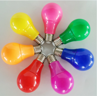 A19 A60 Ampoule LED colorée Ampoules extérieures E26 E27 pour la décoration de mariage du nouvel an.