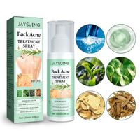Sérum de soin de la peau Jaysuing pour atténuer les marques d'acné, traitement de l'acné du dos et du torse, sérum pour la fermeture des pores, spray apaisant pour la peau, soin de la peau GG