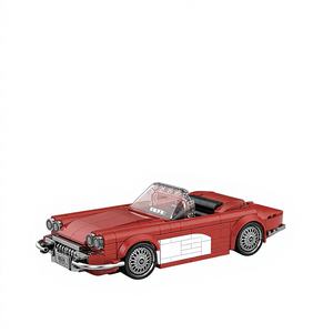 Série PB8828 – Blocs de construction en plastique pour voiture de jouet DIY – Modèle de simulation à assembler – Décoration transfrontalière - Product Image 6