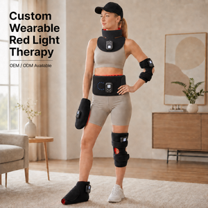 Cinturón de Terapia de Luz Roja Inalámbrico con Vibración, Terapia de Luz Roja de 660nm y 850nm, Gorra/Sombrero de Terapia de Luz Roja, Serie para Todo el Cuerpo - Product Image 1