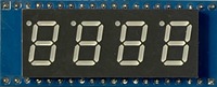 Module d'affichage LED 4 chiffres rouge 74HC595, carte pilote d'interface série 7 segments pour projets de robotique, horloge numérique Pico Arduino