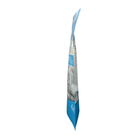 Op maat bedrukte platte open bovenzijde composiet pouch met hoge barrière film, open mond tas voor aangepaste gebrande retailverpakkingen