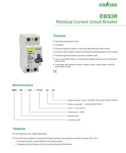 B tipi, S tipi RCCB RCD <span class=keywords><strong>elcb</strong></span> 60a devre kesici - Product Image 5