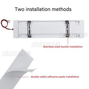 1/2/4X Tira de Luces LED Interiores de 10W y 72 LED para Coche, Furgoneta, Autobús, Caravana, Camión con Interruptor de Encendido/Apagado, Luces Blancas DC 12V/24V/12-80V - Product Image 6