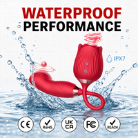 Service OEM ODM depuis 10 ans, 4 couleurs personnalisables, préparation FBA professionnelle, étanche IPX7, rose, succion, stimulation du point G, vibration sexuelle