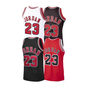 Maillots de basket-ball américains en gros, blancs, rouges, noirs, tous les maillots des équipes américaines, cousus - Product Image 4