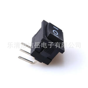 Interrupteur à bascule KCD1 2 ou 3 broches, à poussée latérale, en plastique PA66, IP21, 100 000 cycles - Product Image 4