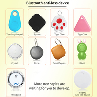 Traceur intelligent Bluetooth 4G avec GPS pour localiser ma voiture, mon animal de compagnie (chat, chien) ou mon téléphone – Mini dispositif anti-perte, balise de localisation