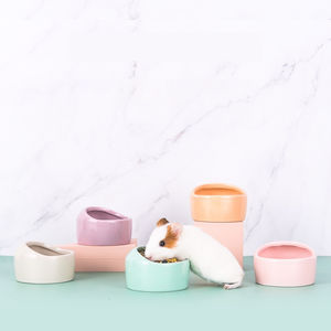 Tazón <span class=keywords><strong>de</strong></span> comida para hámster multifunción antiderrames <span class=keywords><strong>de</strong></span> cerámica ecológica, lo último en venta al por mayor - Product Image 1