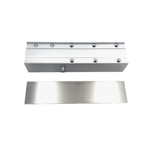 Cierrapuertas cuboides y brazos ranurados de aluminio Cierrapuertas corredizos ocultos de aluminio con resorte - Product Image 4