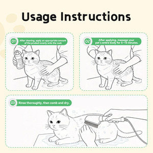 Acondicionador para Mascotas con Aroma a Aguacate, Champú para Perros, Hidratación Profunda y Reparación, Botella de Plástico de 250 ml, 8.5 Fl oz, Baño para Perros, Aseo, Limpieza de Mascotas - Product Image 5