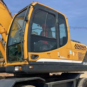 Excavadoras de Ruedas Usadas Hyundai de Corea, Excavadora de Ruedas Original HYUNDAI 150 150W-9, Excavadora de 15 Toneladas Hyundai en Venta - Product Image 2