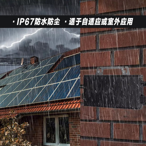 Inversor de conexión a red HOMERUN Micro Pv de salida única con monitoreo a nivel de componente para sistemas solares residenciales - Product Image 2