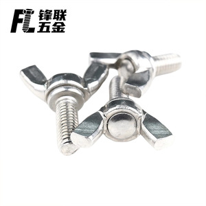 Vis à ailettes en acier inoxydable 304 Fenglian M3 M4 M5 M6 M8 M10 DIN316 Grade A pour l'industrie de la construction - Product Image 2