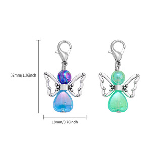 Offre Spéciale fait à la main pour enfants bijoux à bricoler soi-même alliage ange pendentif pour anniversaire baptême mariage artisanat - Product Image 5