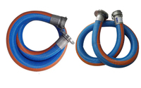 Tuyau composite en acier à fibres antistatiques, tuyau composite chimique flexible, station pétrolière, station-service