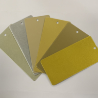 Peinture d'appareil Peinture de meubles Résistant à la chaleur MDF Texture de sable Revêtement en poudre électrostatique Vernis en polyester époxy Peinture en aérosol