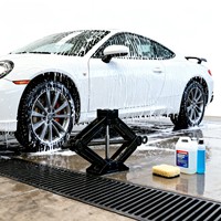 Cric à ciseaux efficace avec une poignée facile à tourner en acier au carbone résistant à la corrosion pour le cric de voiture performant