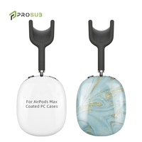 Étui pour écouteurs Prosub personnalisé en PC vierge pour sublimation 3D, résistant aux rayures, protection pour AirPods Max