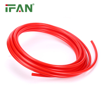 IFAN OEM ODM PEX Al Pipe 1/8 ''-2'' Tuyau PEX de couleur rouge ASTM F877 Tuyau PEX B