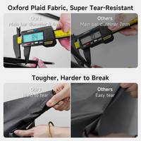Abri de rangement pour vélos, tente de jardin quatre saisons imperméable et portable en tissu Oxford pour vélos, motos et équipements de jardin