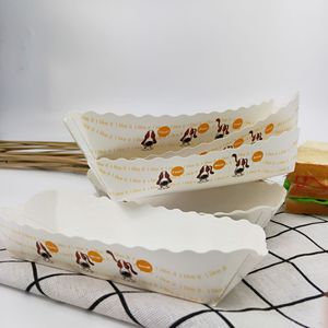 Vassoi Ecologici Mini in Carta Kraft per Asporto, Contenitori Usa e Getta per Cibo e Condimenti - Product Image 5
