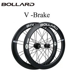 Bicicleta Plegable BMX de <span class=keywords><strong>20</strong></span> Pulgadas con Frenos V-brake, Buje de Liberación Rápida, 20H de Radios, Llanta de 40mm de Profundidad, Aleación de Aluminio Ligera - Product Image 1