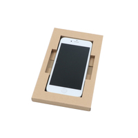 Conception personnalisée, belle boîte vide en papier Kraft pour téléphone portable, boîte d'emballage pour Apple iPhone 11/12/13/SE3 2022
