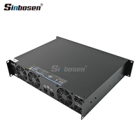 Amplificateur de subwoofer professionnel SR2-4500 DSP à faible impédance, 2 canaux, classe D, amplificateur de puissance haut de gamme pour événements en direct