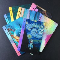FONLYU 190*120mm Películas traseras 3D con relieve láser para teléfonos, pegatinas decorativas para cortar, películas traseras para máquina plotter de hidrogel