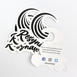 Tùy Chỉnh Thiết Kế Chết Cắt Phim Hoạt Hình Không Thấm Nước Sticker Cho Máy Tính Xách Tay Vinyl Dính In Nụ Hôn Cắt Trang Web Mã QR Quảng Cáo Dán - Product Image 1