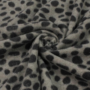 Nuevo producto Anti-pilling Black Dot Impreso Barato a granel 100% Poliéster Tejido de manta de lana polar de punto - Product Image 2