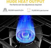 Haute qualité intérieur extérieur Propane cuisinière à gaz haute pression Camping maison brassage mise en conserve dinde friture
