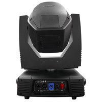 QSE Lighting 380W 20R Beam RGBW LED Wash 3-en-1 Moving Head Light Ra80 Aluminium DMX512 Contrôle Dimmable pour Clubs de Nuit et Soirées DJ