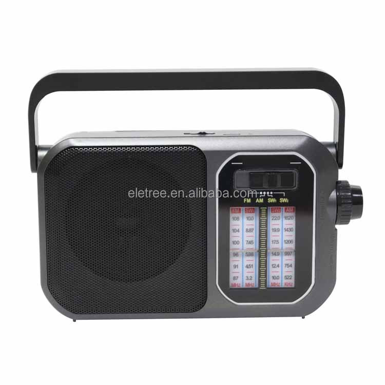 Meier M-9396 Portable AM FM SW Radio with Torch - Rechargeable 4
