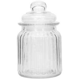 Barattolo <span class=keywords><strong>Vintage</strong></span> in <span class=keywords><strong>Vetro</strong></span> da 280ML per Conservare Spezie, Tè, Caffè, Zucchero e Dolciumi in Cucina - Product Image 2