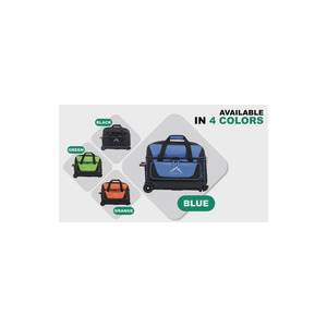Bolsa de Bolos de Nailon Resistente de Alta Calidad, Mini, para 2 Bolos, Interior y Exterior, Alfombrilla Plana Corta, Negra, Nivel Rígido, Bolsa Deportiva - Product Image 5