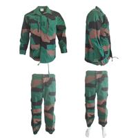 Uniforme de combat tactique BDU en tissu Rip-stop, camouflage F1, unisexe, couleur personnalisée, OEM, GSM, style flamme uni