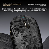 Mouse Nirkabel Attack Shark RS3 Ultra Carbon Fiber Wireless PAW3955MAX Gaming Tri-Mode Dual 8K Nordic 54L15 MCU 52.000 DPI