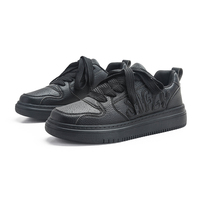 Zapatillas Casuales Personalizadas al por Mayor con Estampado de Letras Retro, Cómodas, de Corte Bajo, Estilo Skate, Duraderas y Ligeras